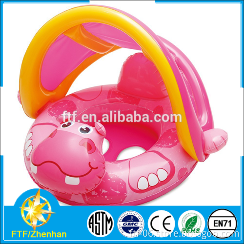 2015 Custom Most Popular Lovely Hot Sale High Quality Cheap PVC Inflatable Lovely car Baby Seat Float